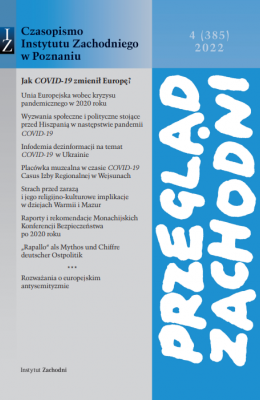 How COVID-19 changed Europe?