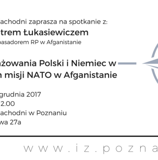 Instytut Zachodni zaprasza na spotkanie z